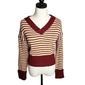 Pink Republic  V-Neck Sweater Size L